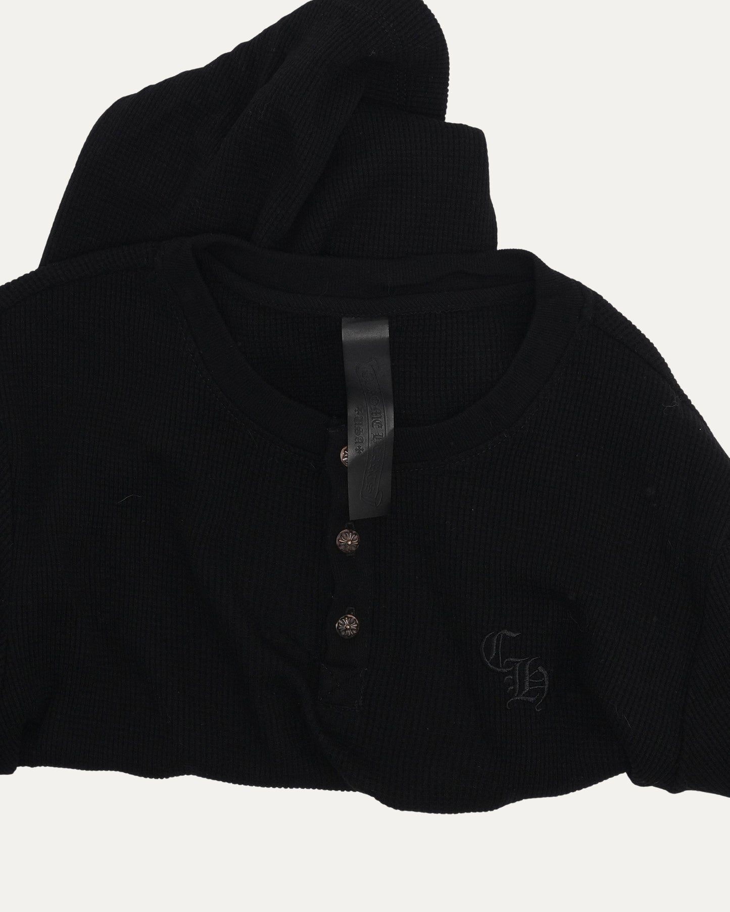 CH Embroidered Henley Thermal