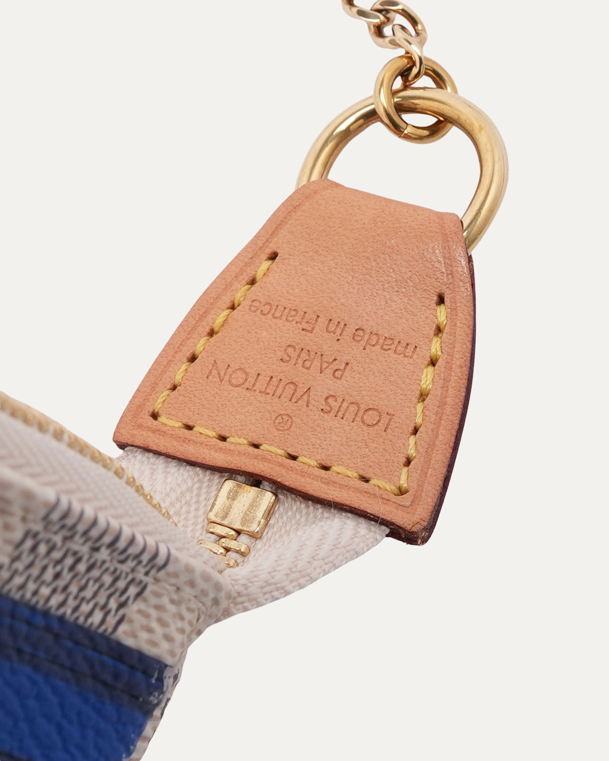 Damier Azur Summer Trunks Mini Pochette St. Barth Bag
