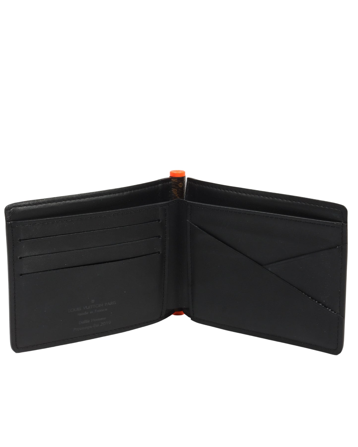 Virgil Abloh Solar Ray Hinge Multiple Wallet