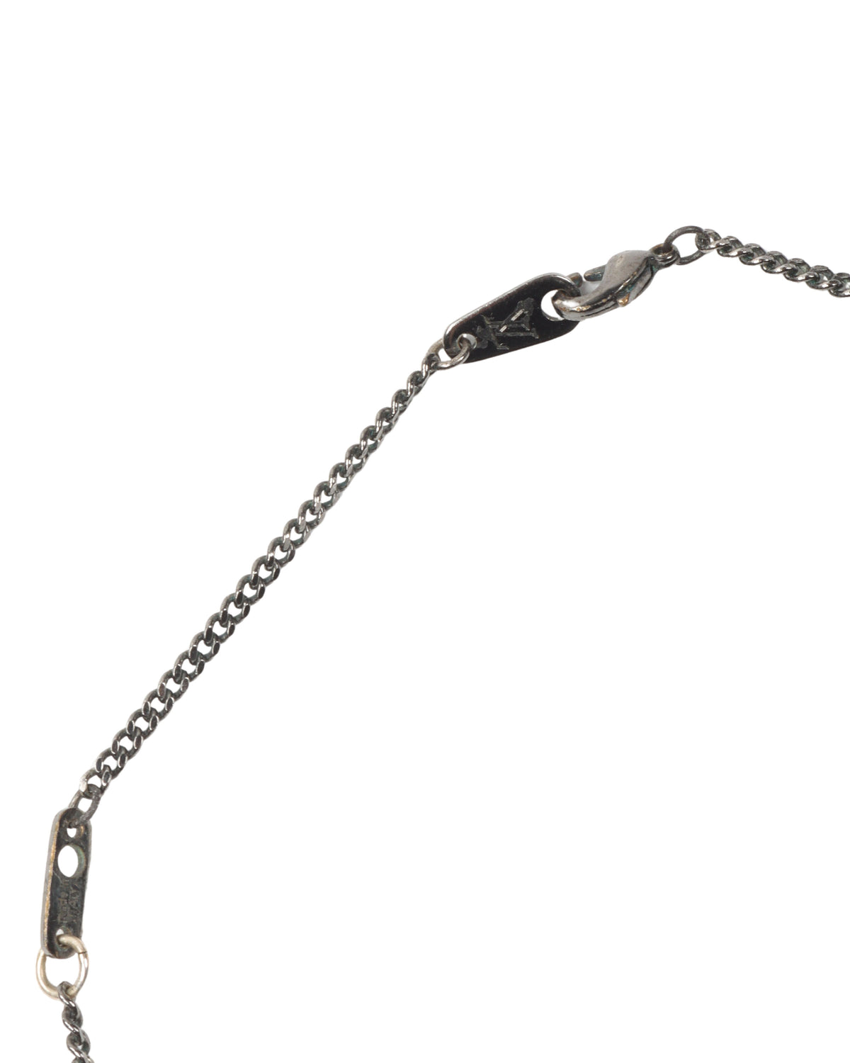 Flipped Monogram Pendant Necklace