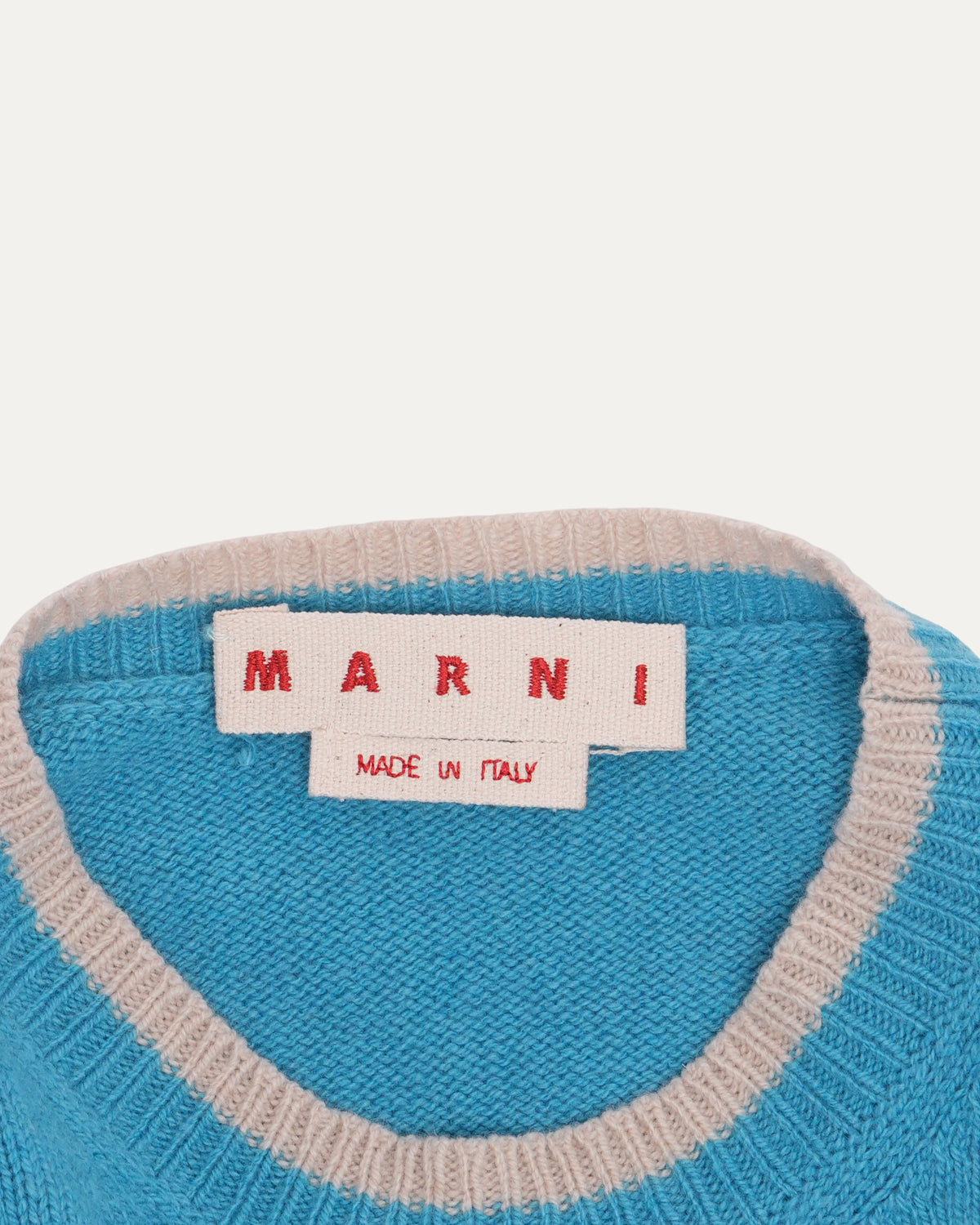 Cashmere-Wool Blend Flower Sweater