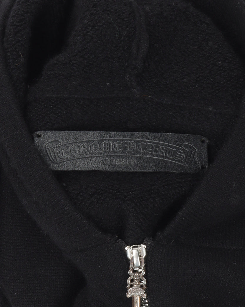 Cashmere Zip-Up Sweatshirt