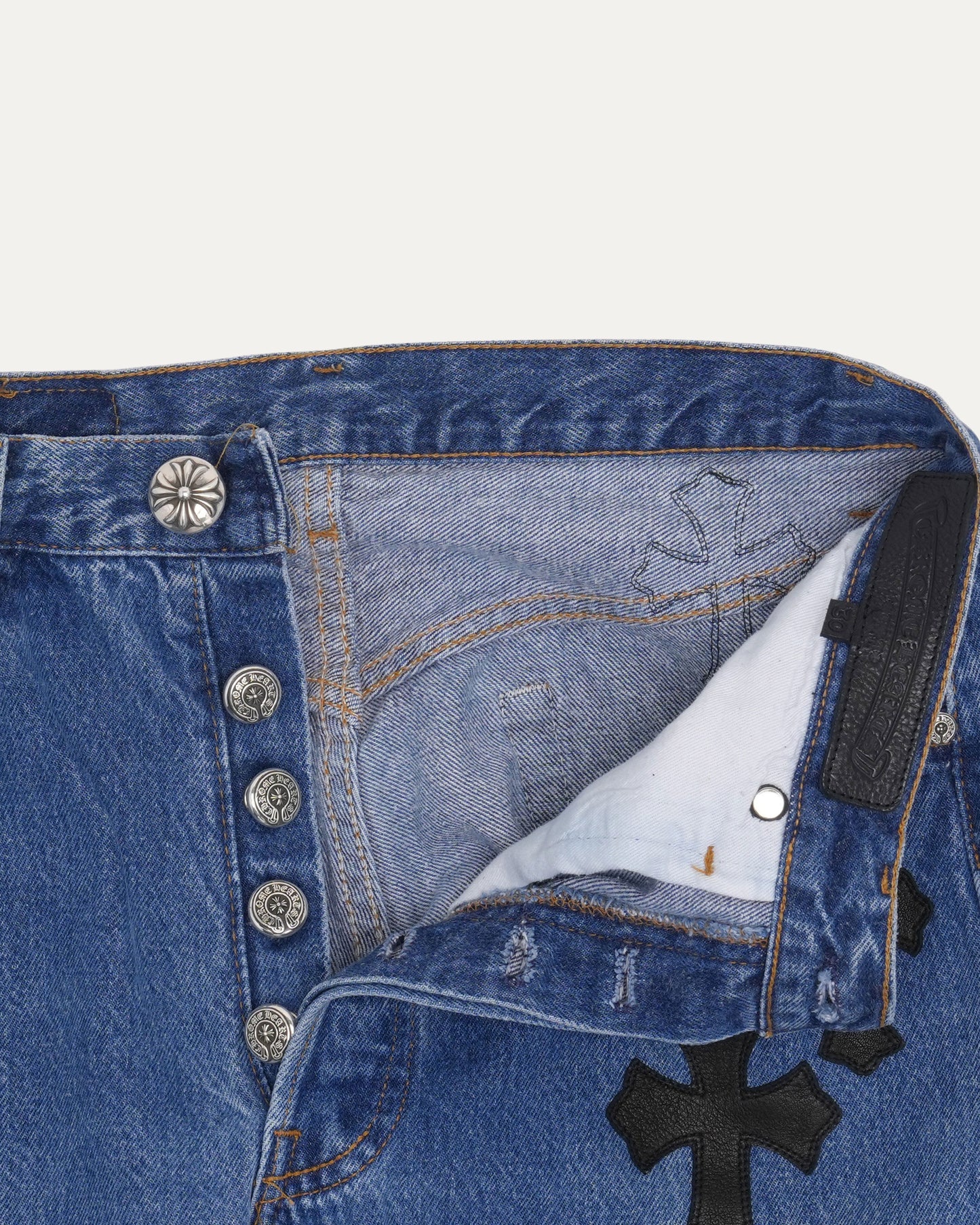Levi's 501 Cross Patch Jeans