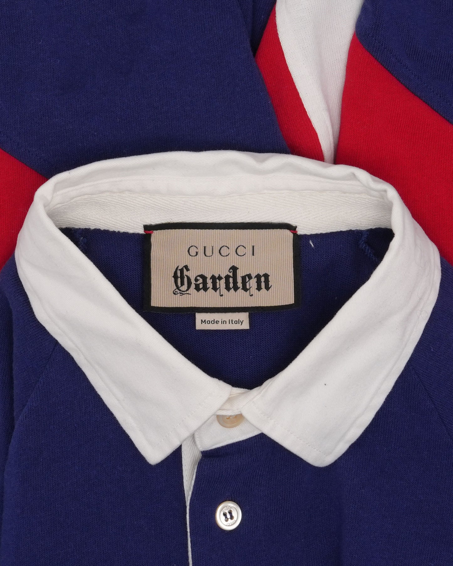 Teddy Bear Embroidered Raglan Rugby Shirt