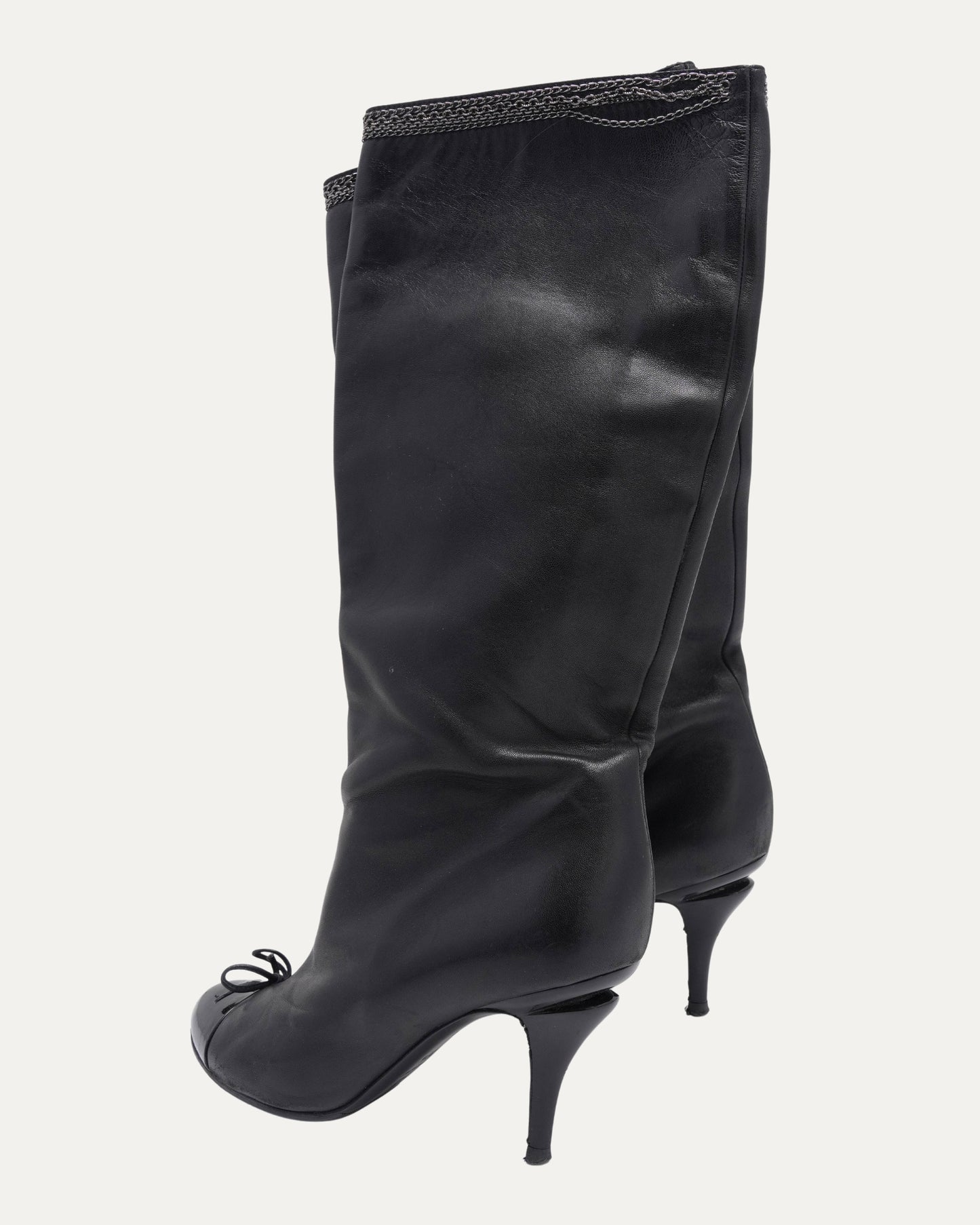 Chain Detail Boots