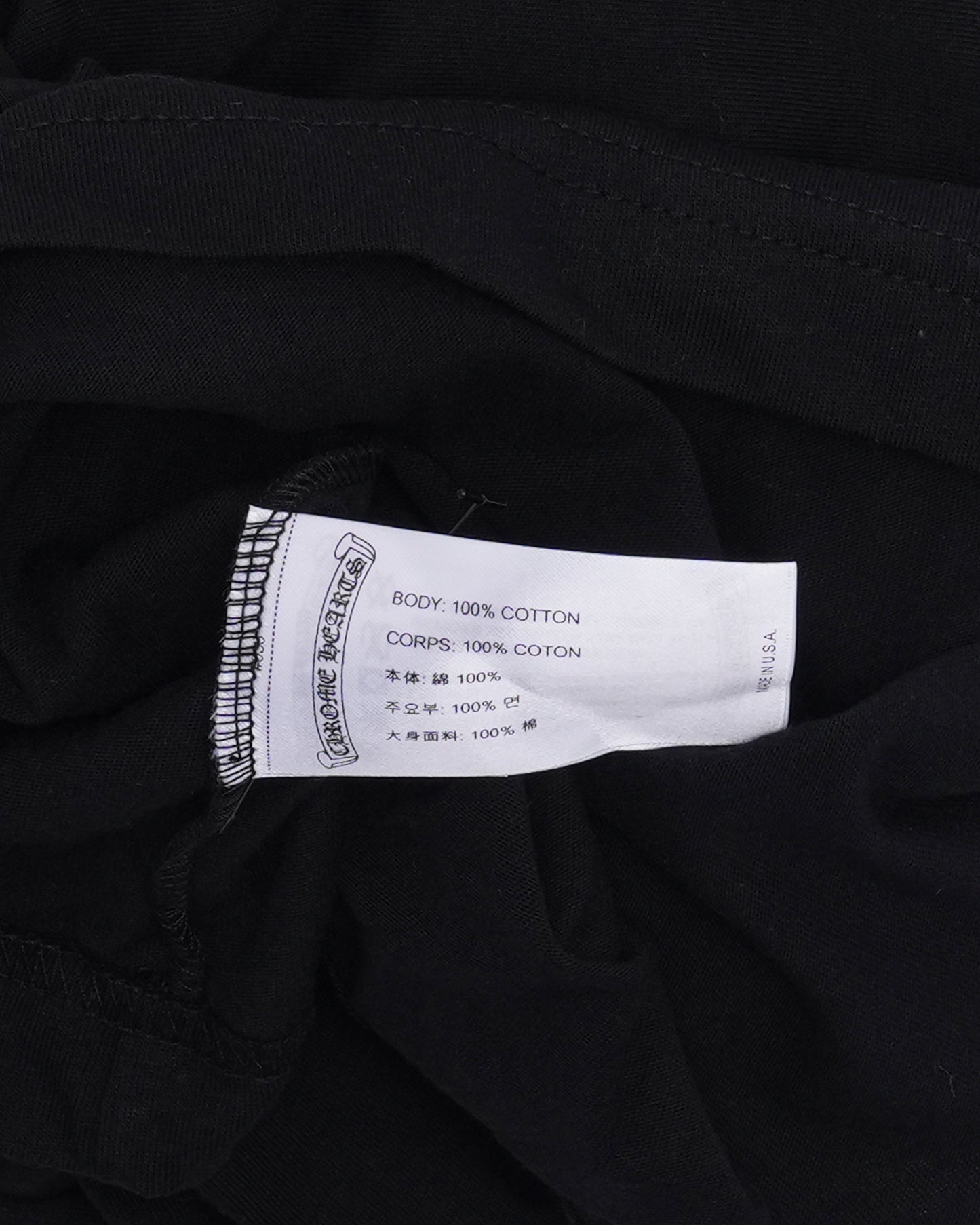 Neck Logo Long Sleeve T-Shirt