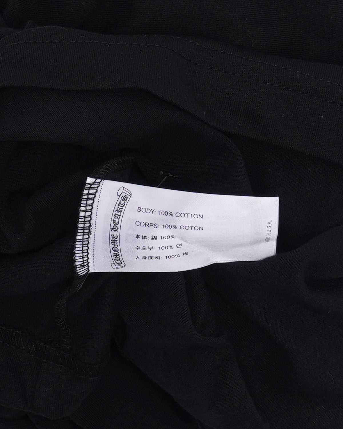 Neck Logo Long Sleeve T-Shirt