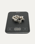 Diamond Fleur Box Cuban ID Bracelet