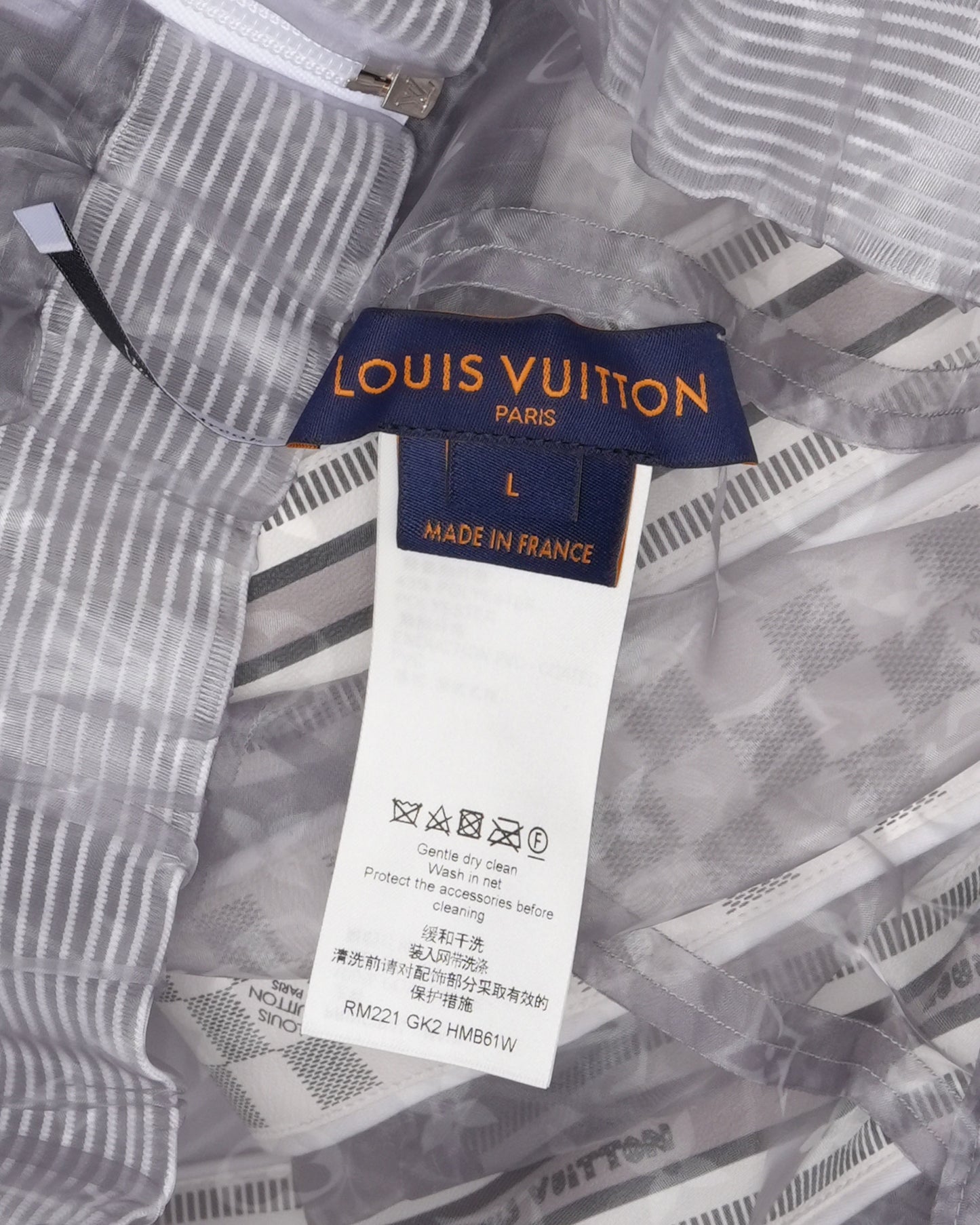 Monogram Organza Track Jacket