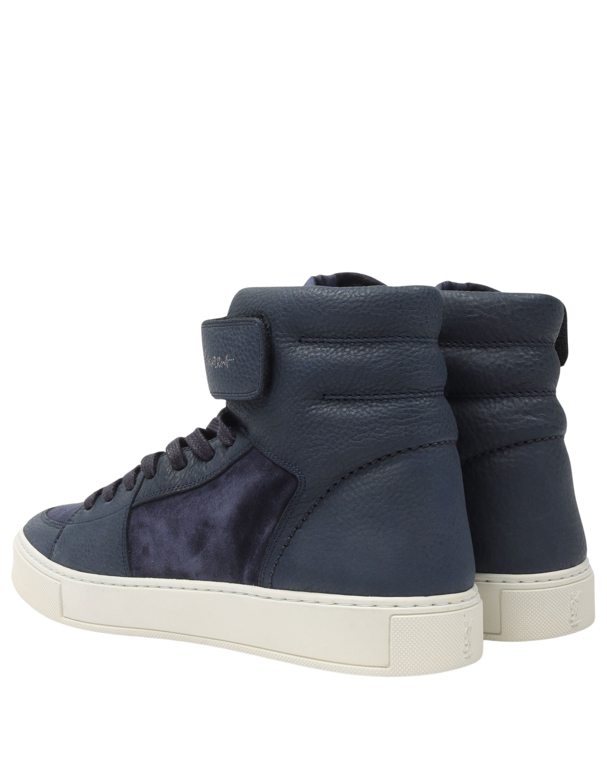 High Top Strapped Sneaker