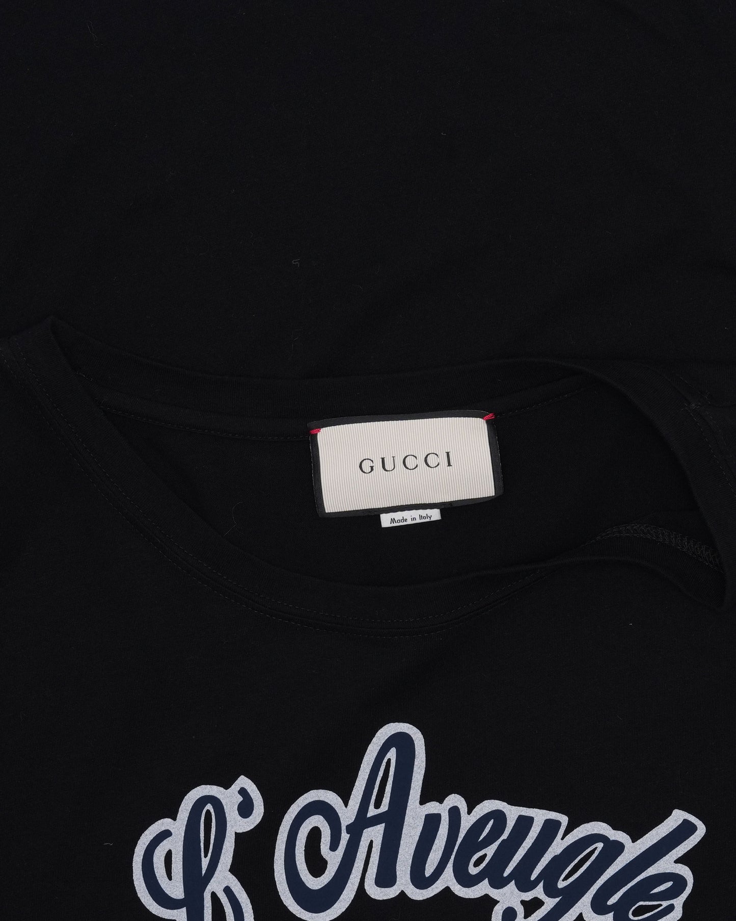 "L'Aveugle par Amour" Appliqué T-Shirt