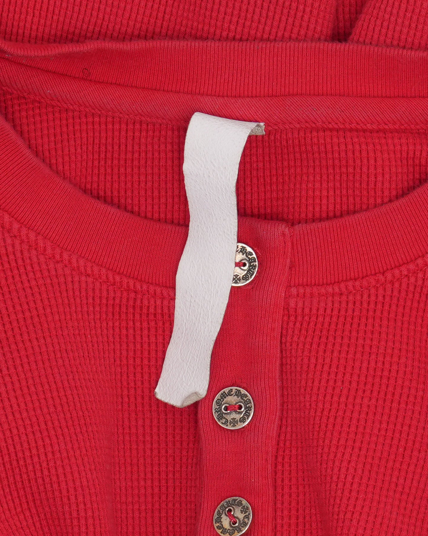Embroidered Triple Cross Thermal Long Sleeve T-Shirt