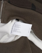 Camouflage Cross Patch Thermal Hoodie