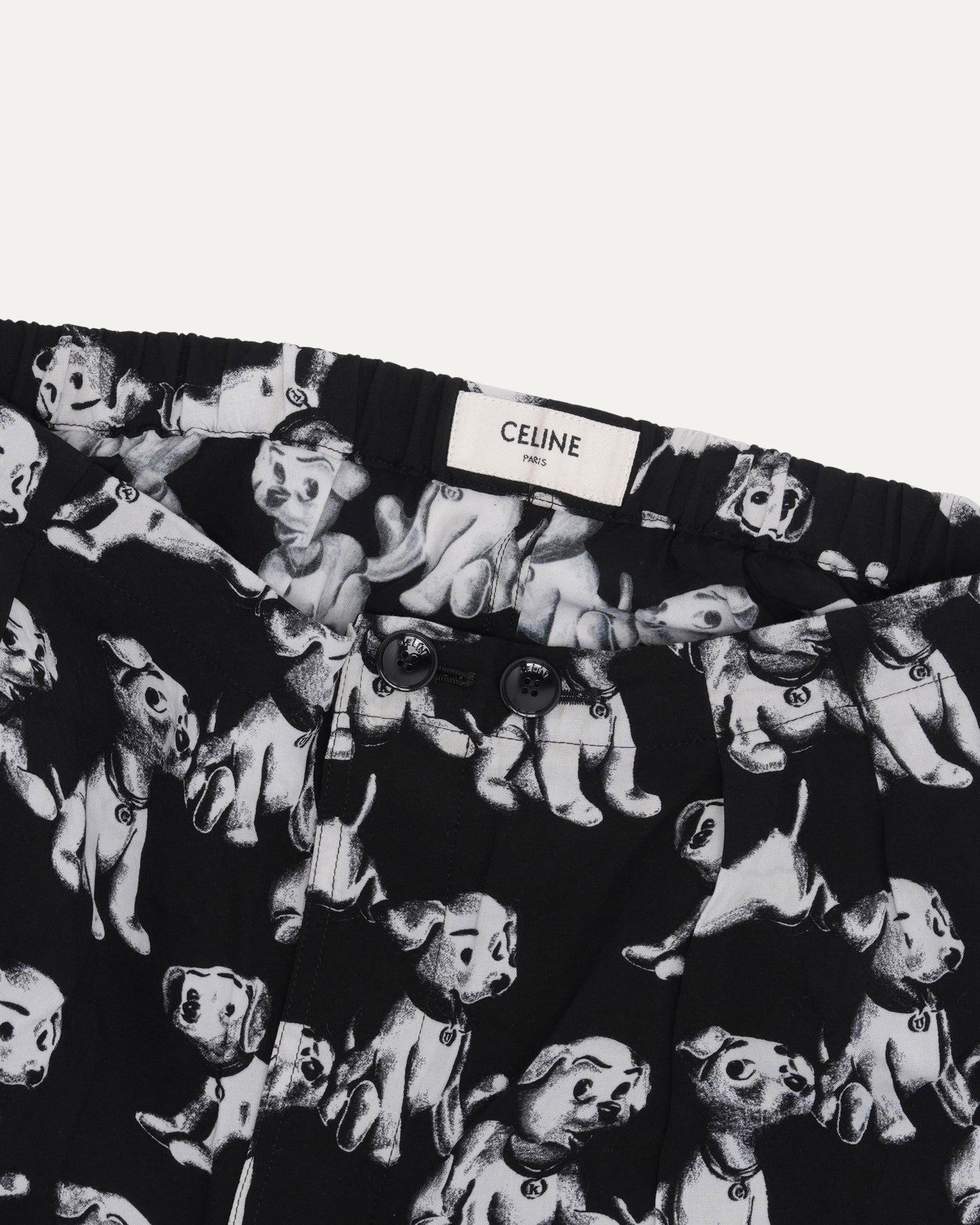 Amy Dorian Puppy Print Pajama Pants