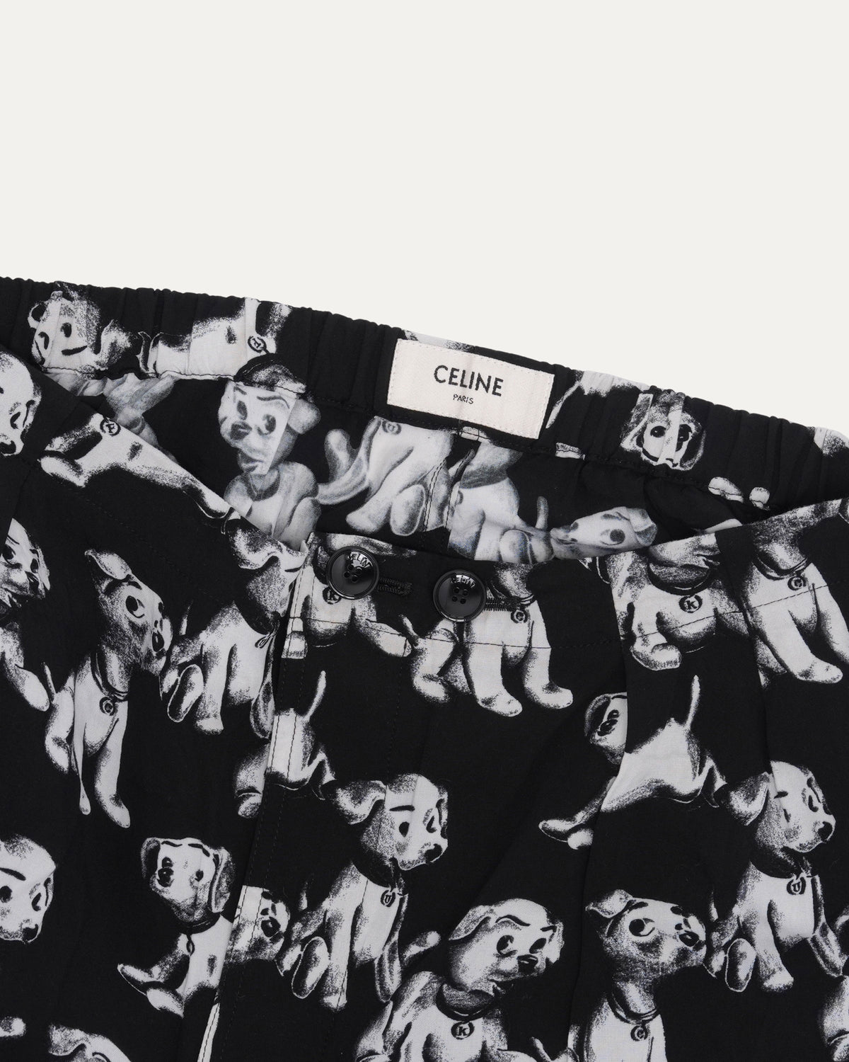 Amy Dorian Puppy Print Pajama Pants