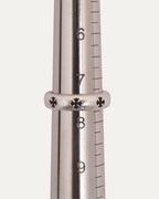 Plus Cross Band Ring