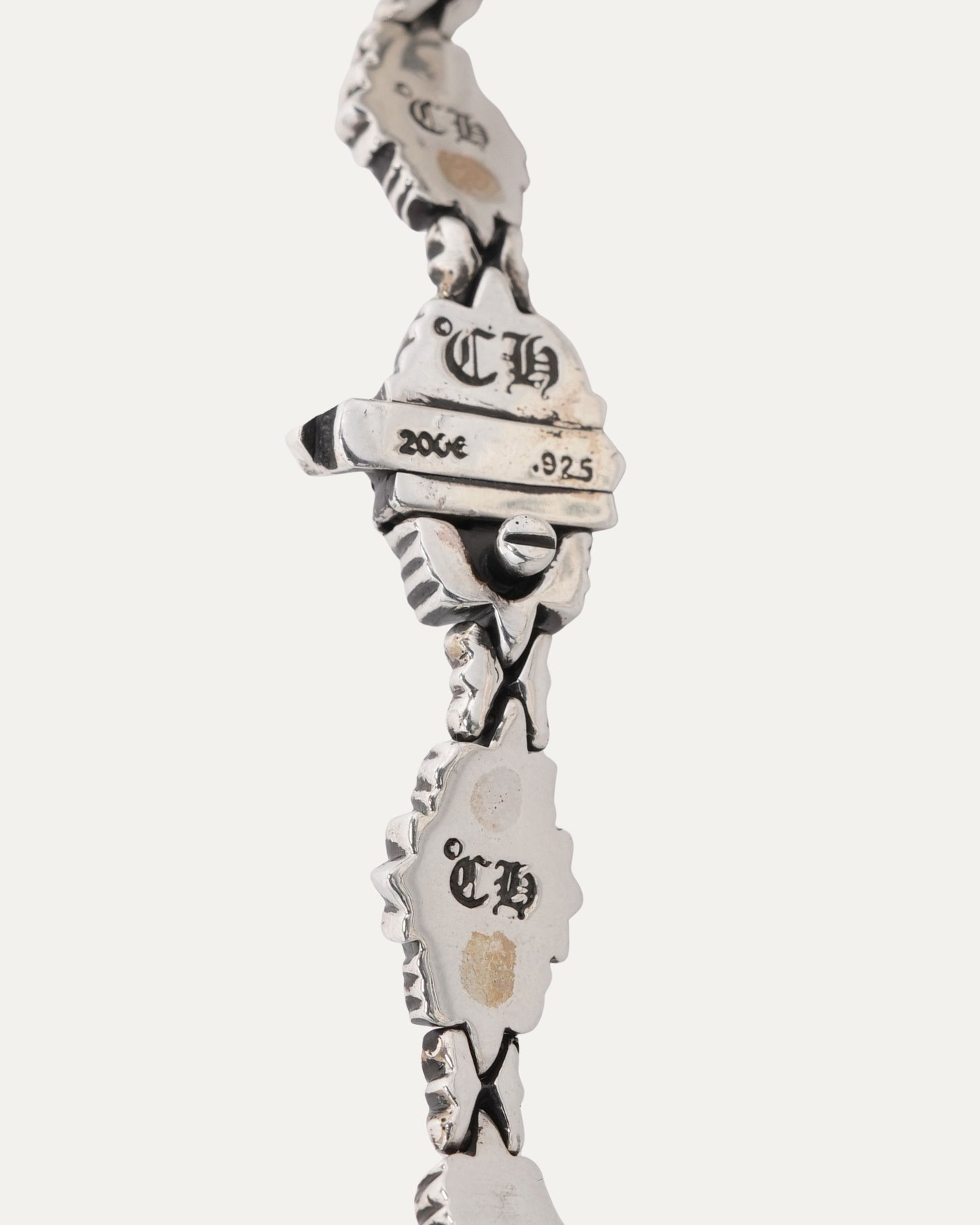 Floral Cross Link Bracelet