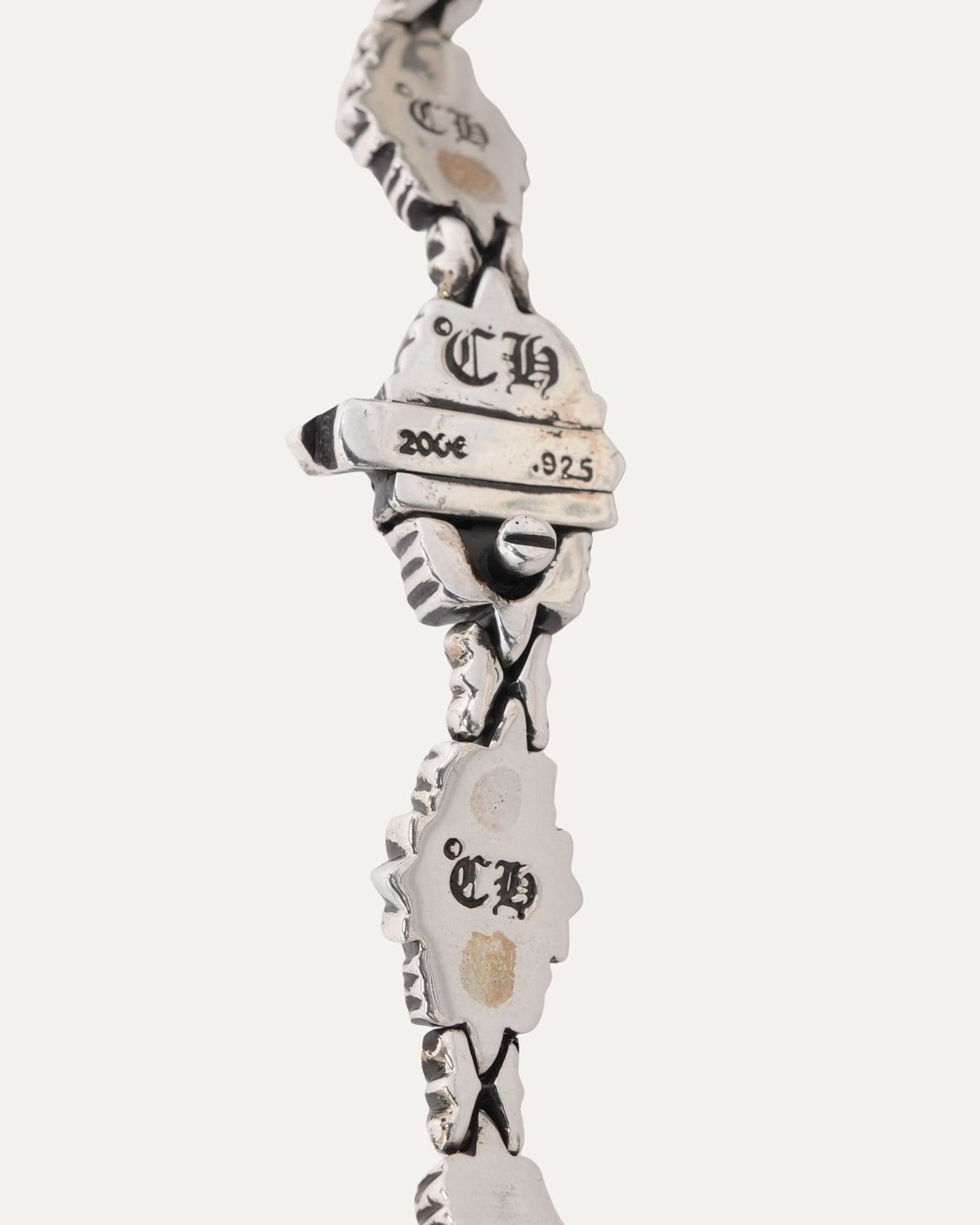 Floral Cross Link Bracelet