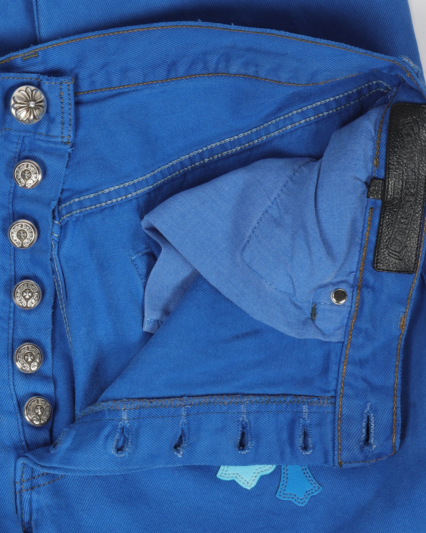 Dyed Levi Cross Patch Jeans