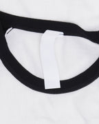 Silk Blend Cross Patch Long Sleeve Raglan T-Shirt