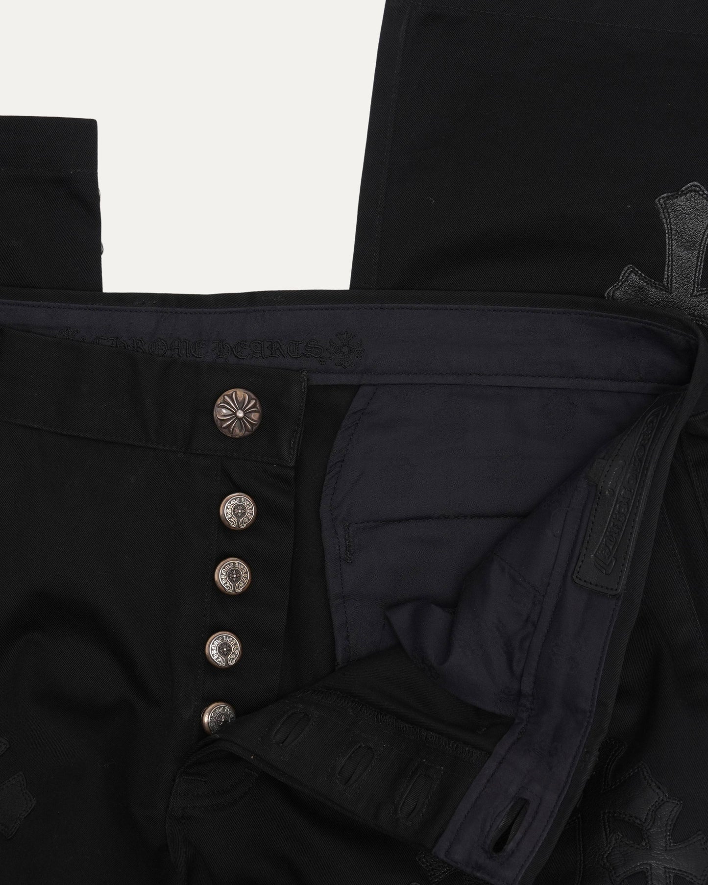 Cross Patch Chino Pants