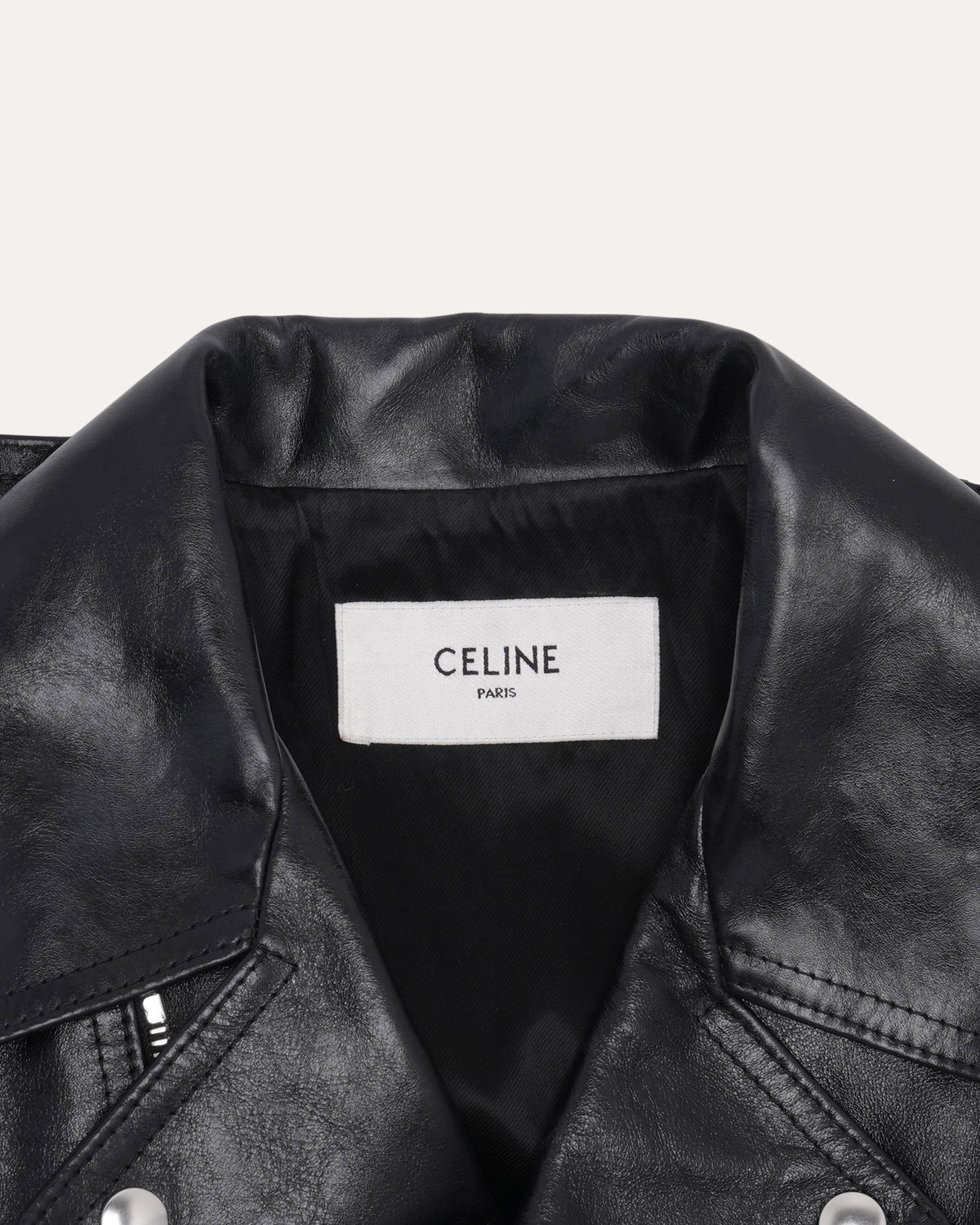 Biker Jacket with Cabochons