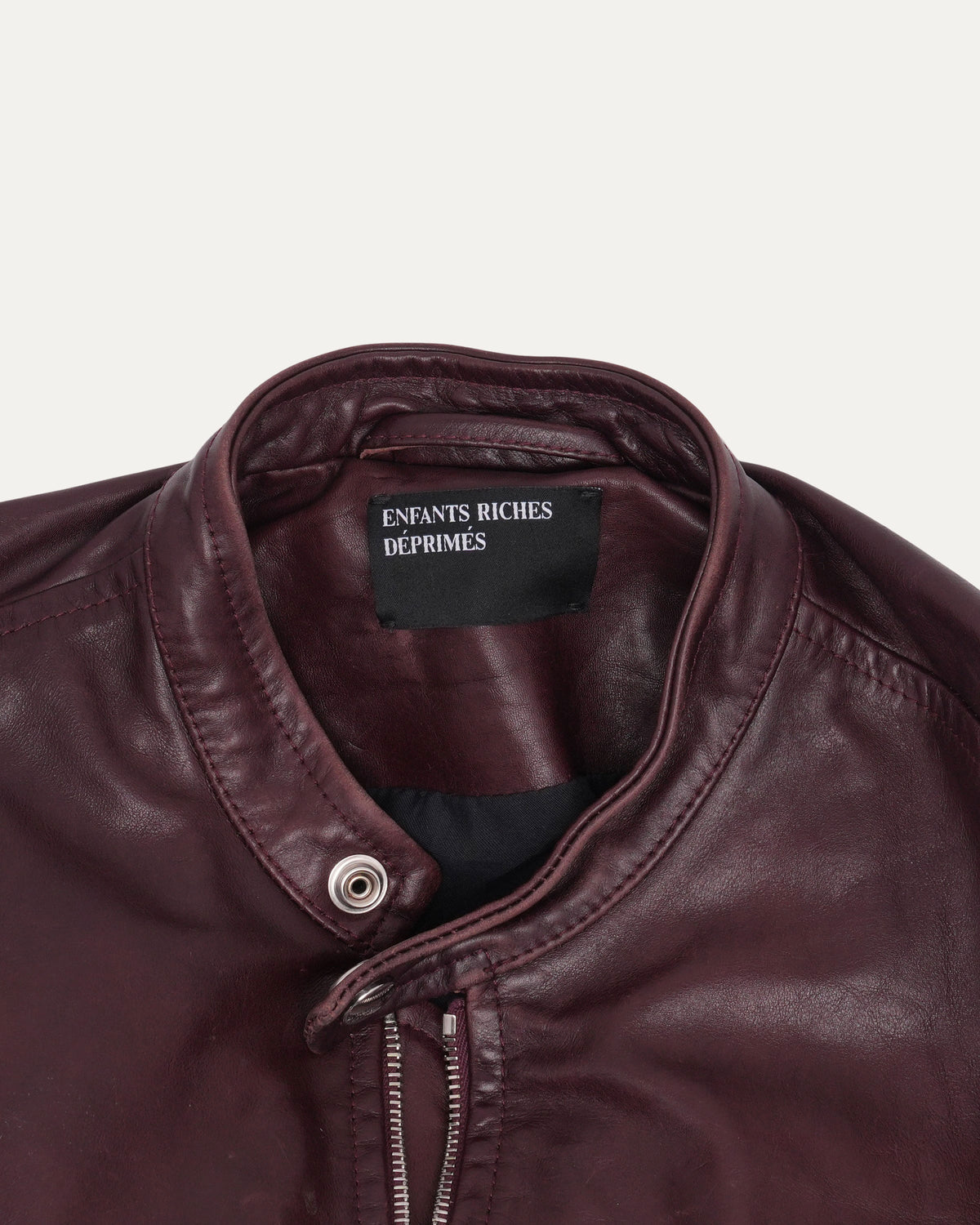 Side B Leather Jacket