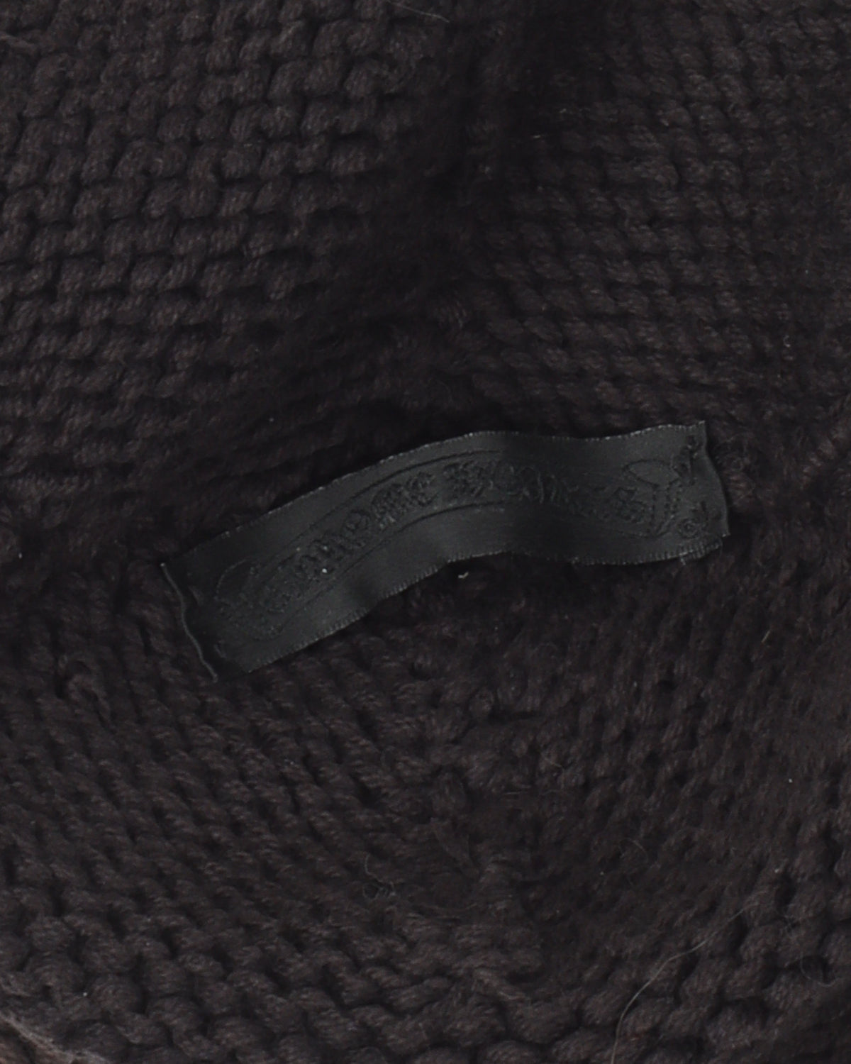 Faded Cross Patch Wool Beanie