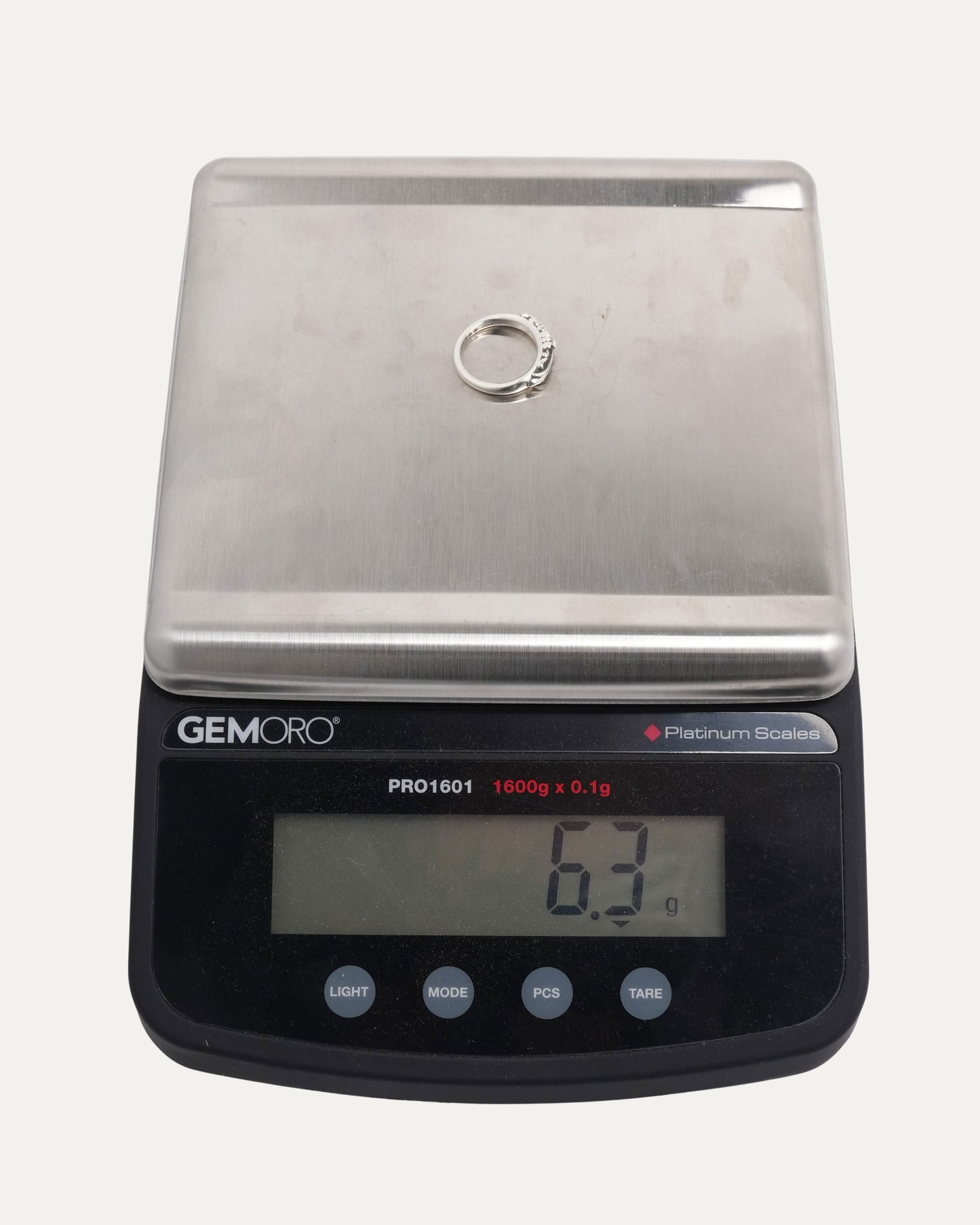 Mini Floral Cross Ring