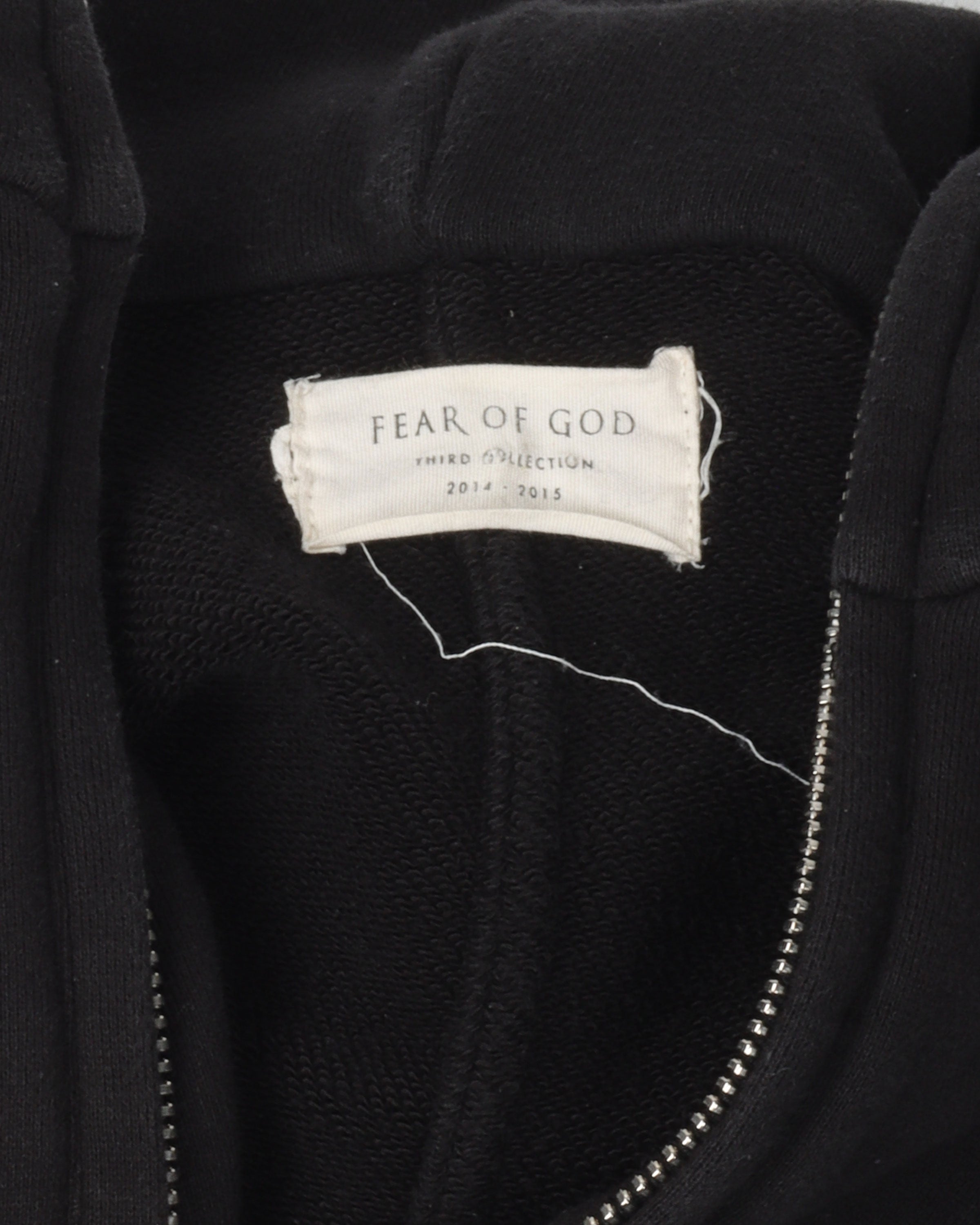 Fear of God Third Collection Full Zip Hoodie