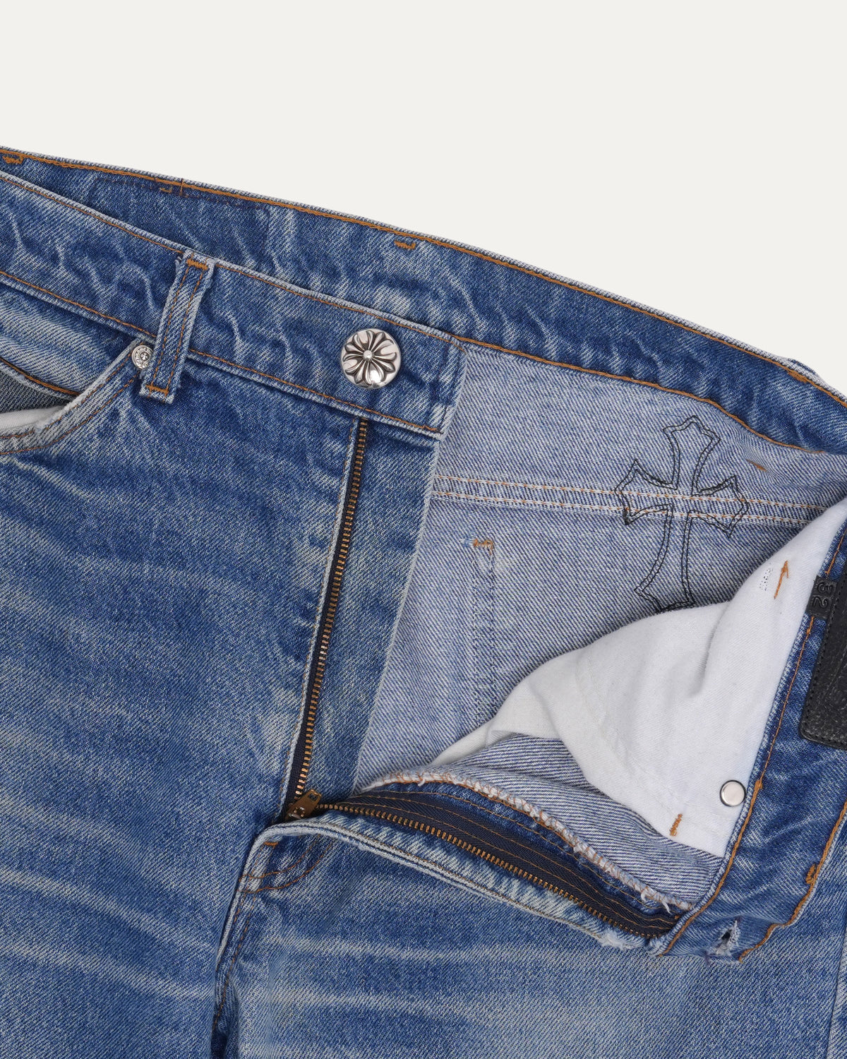 Levi's Orange Tab 517 Cross Patch Jeans