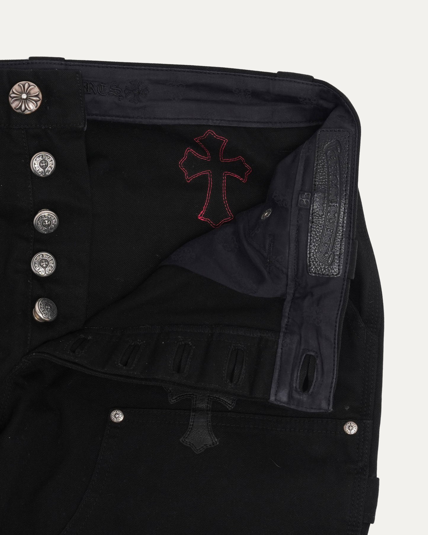 Cross Patch Double Knee Carpenter Pants