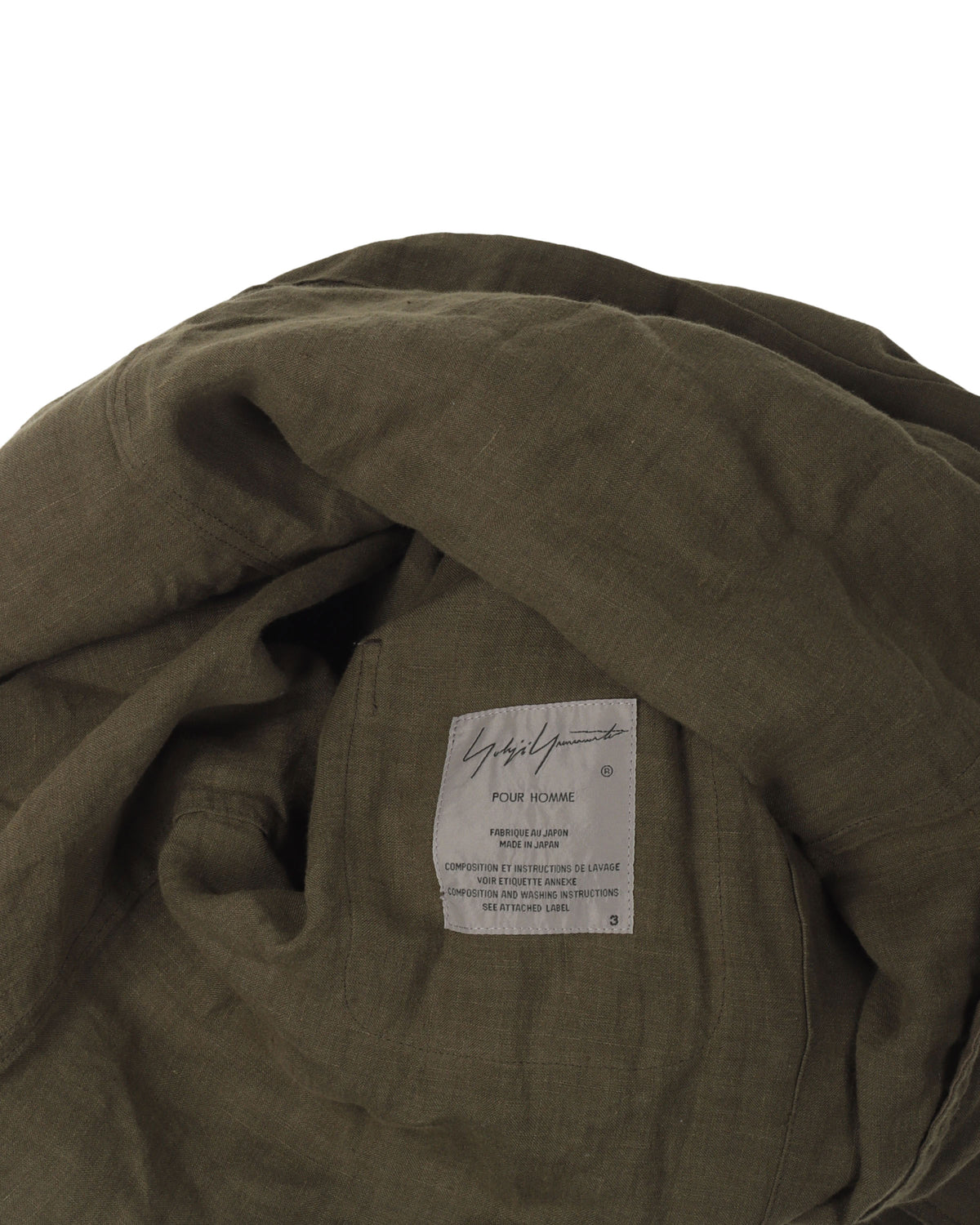 Linen Unstructured Blazer
