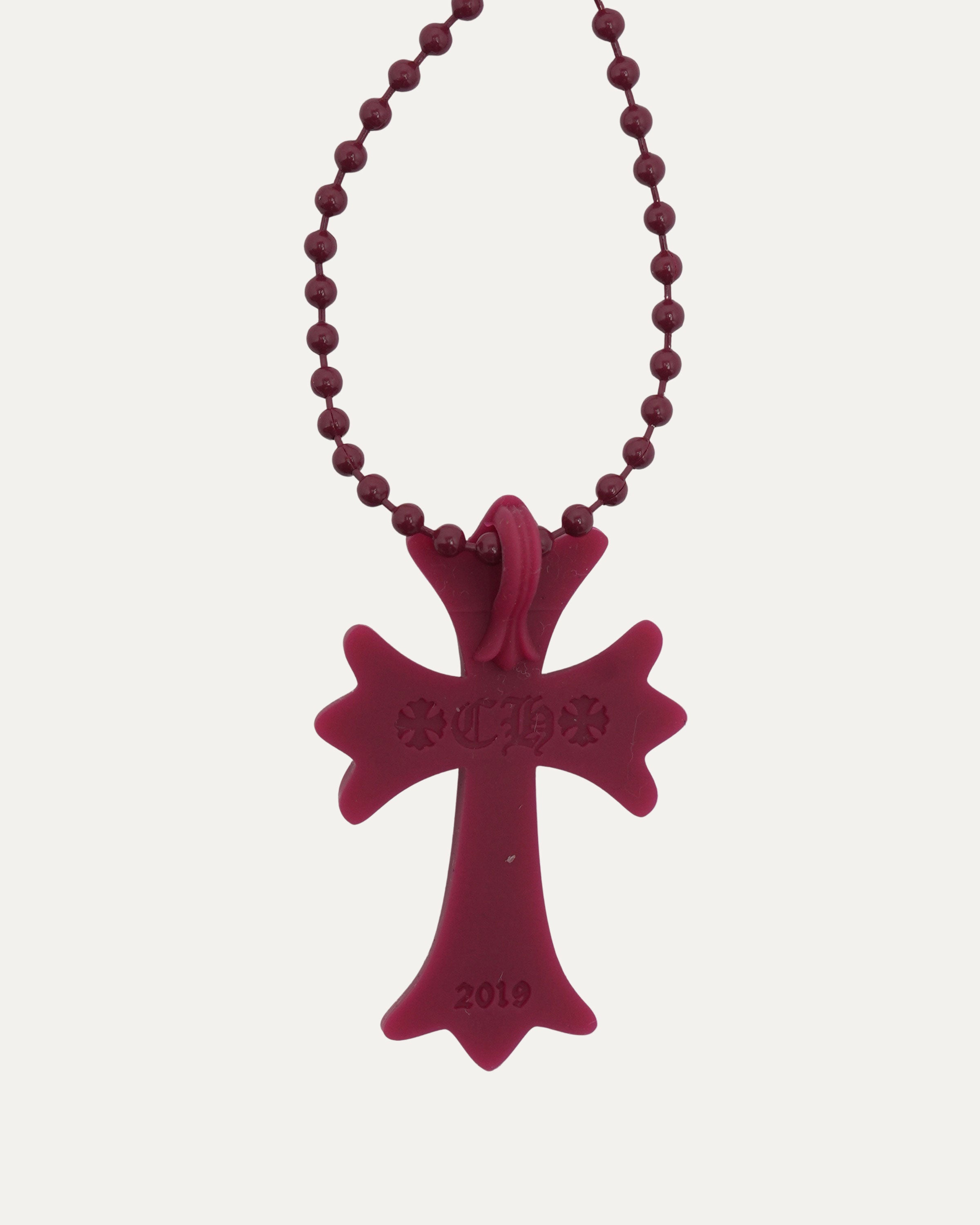 Chrome Hearts Silichrome Cross Necklace – Justin Reed