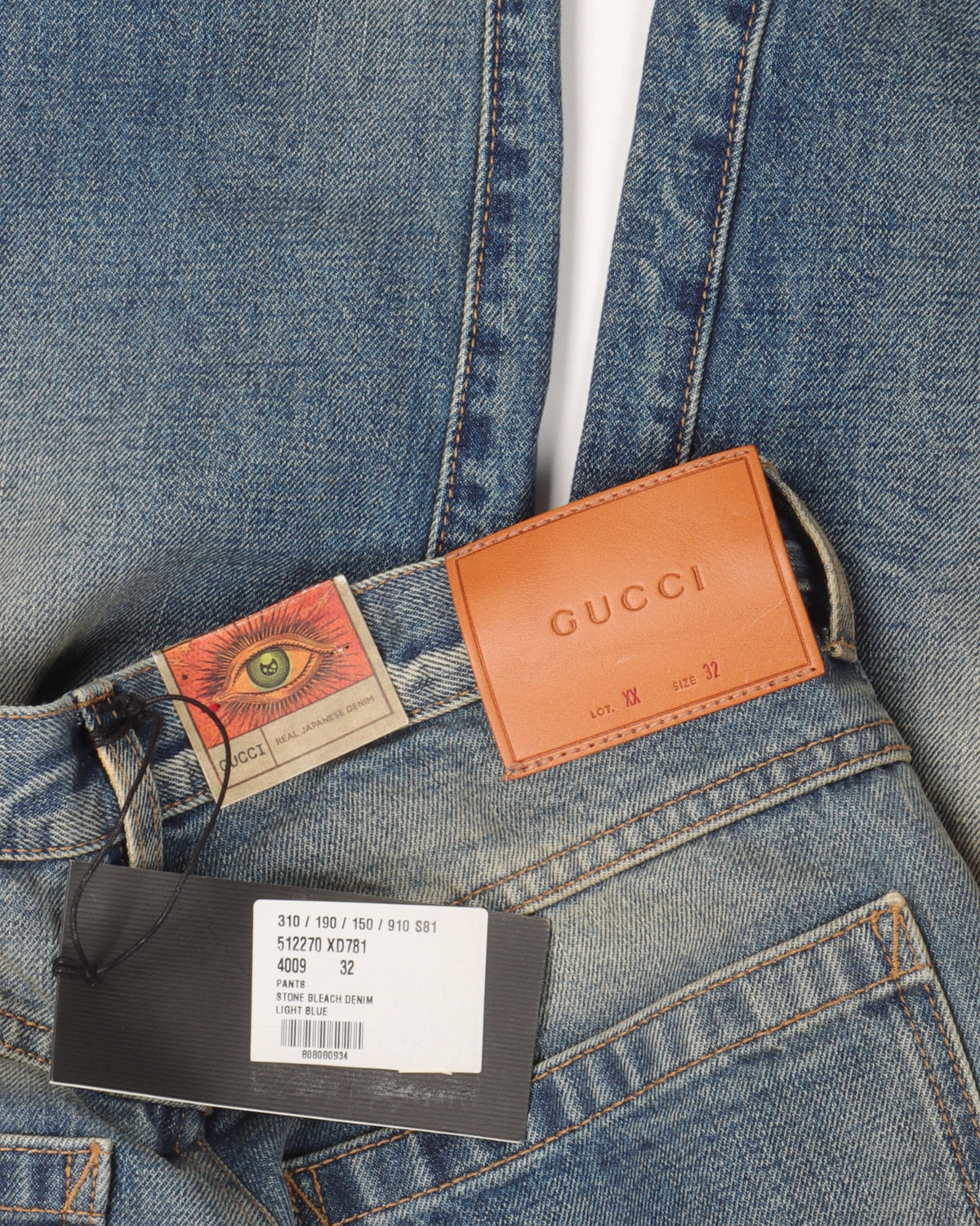 Distressed Denim Jeans