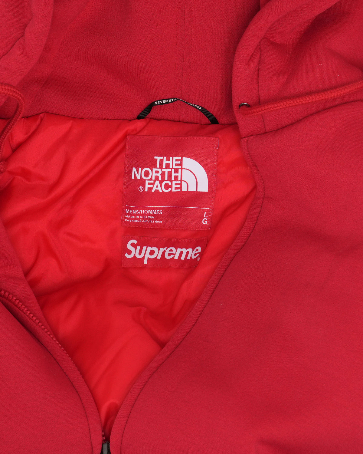 The North Face Filled Zip Up Hooded Sweatshirt