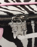 Leather & Pony Hair Jewelry Case