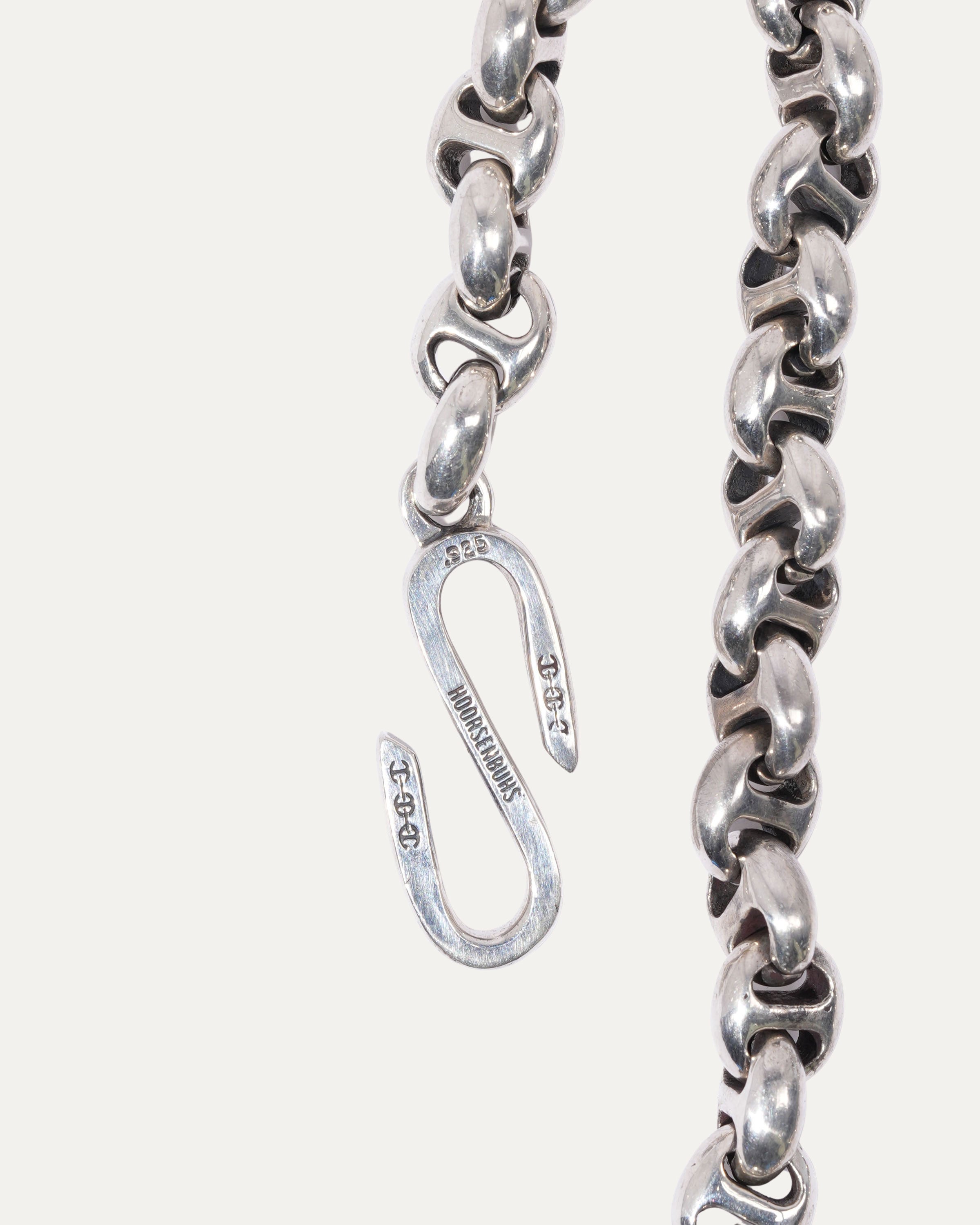 10MM Open-Link Wallet Chain w/ Diamond Toggle