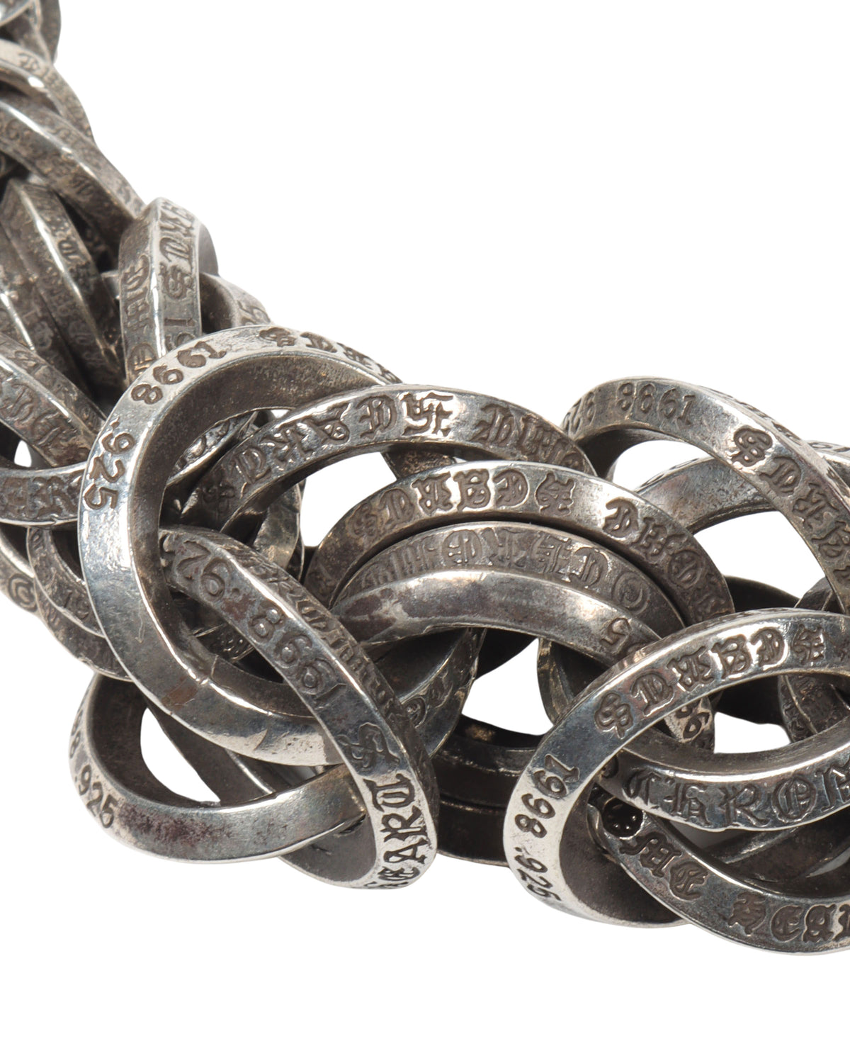 Woven B Ring Bracelet