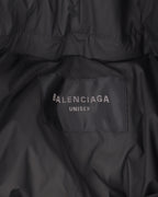 Oversized Logo Printed Padded Vest