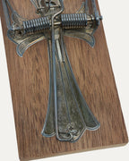 Wood & Silver Mouse Trap