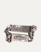 Heart Dagger Double ID Bracelet