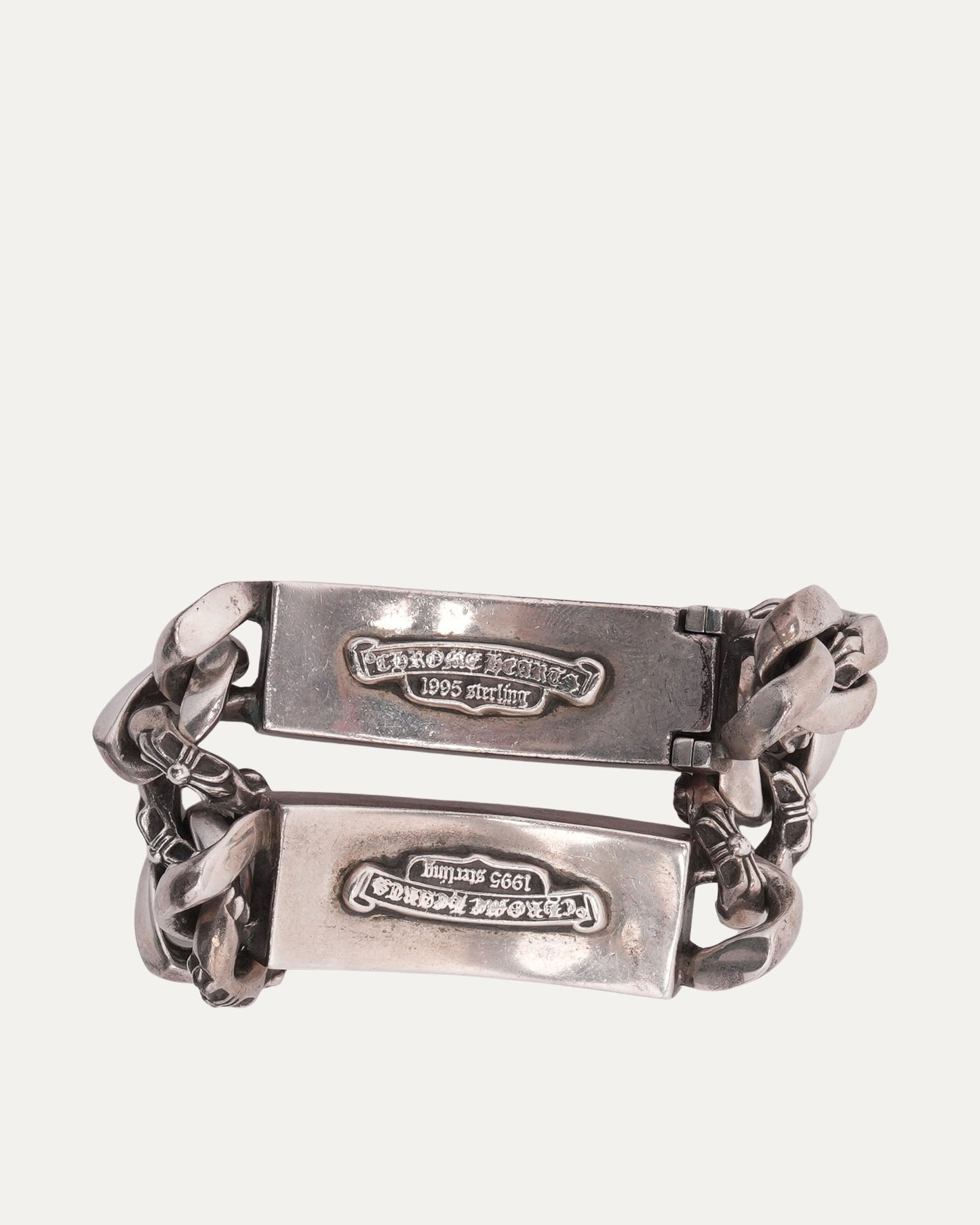 Heart Dagger Double ID Bracelet