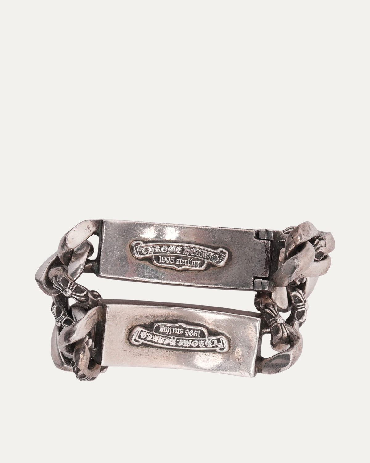Heart Dagger Double ID Bracelet