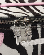 Leather & Pony Hair Jewelry Case