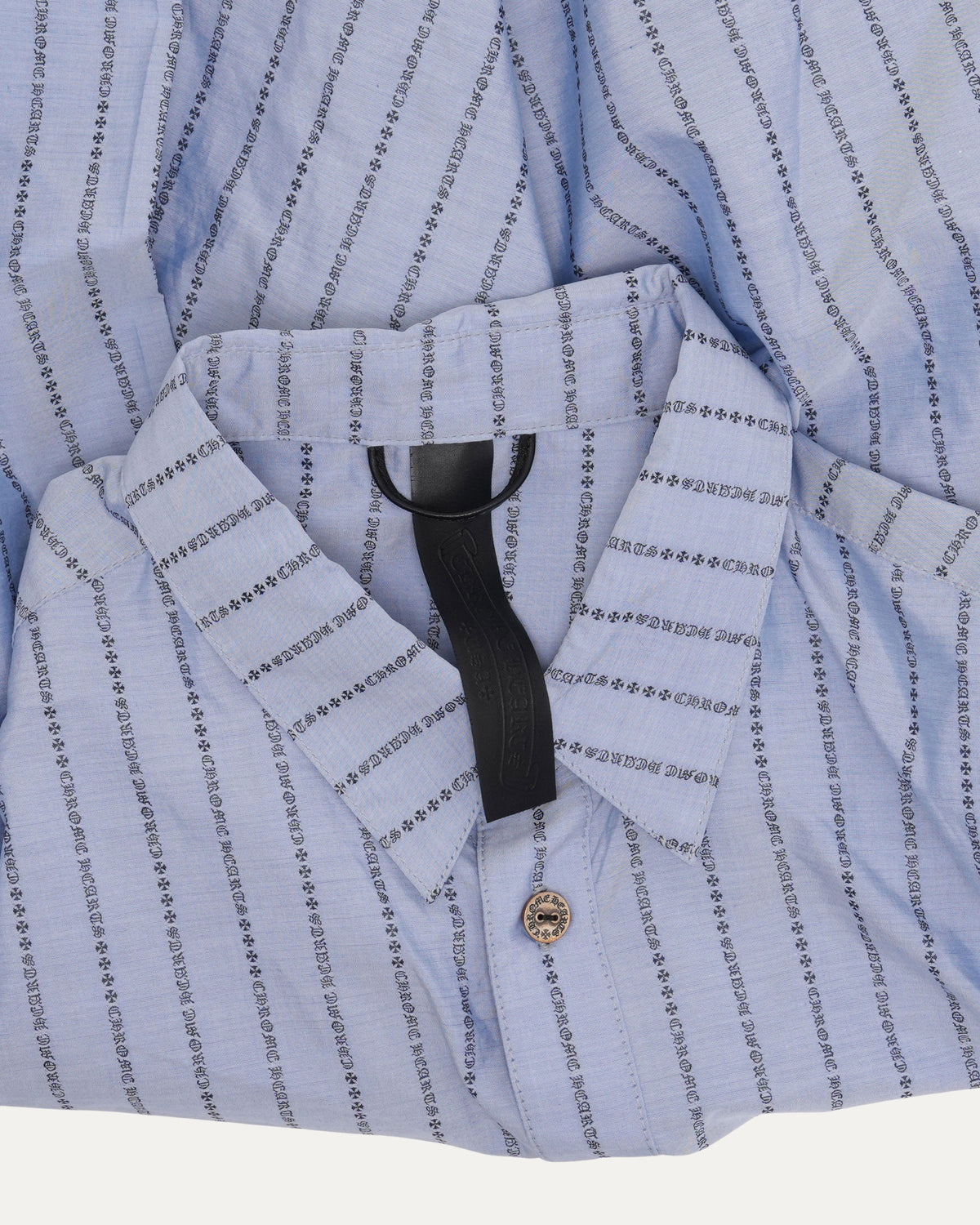 Spell Out Pinstripe Shirt