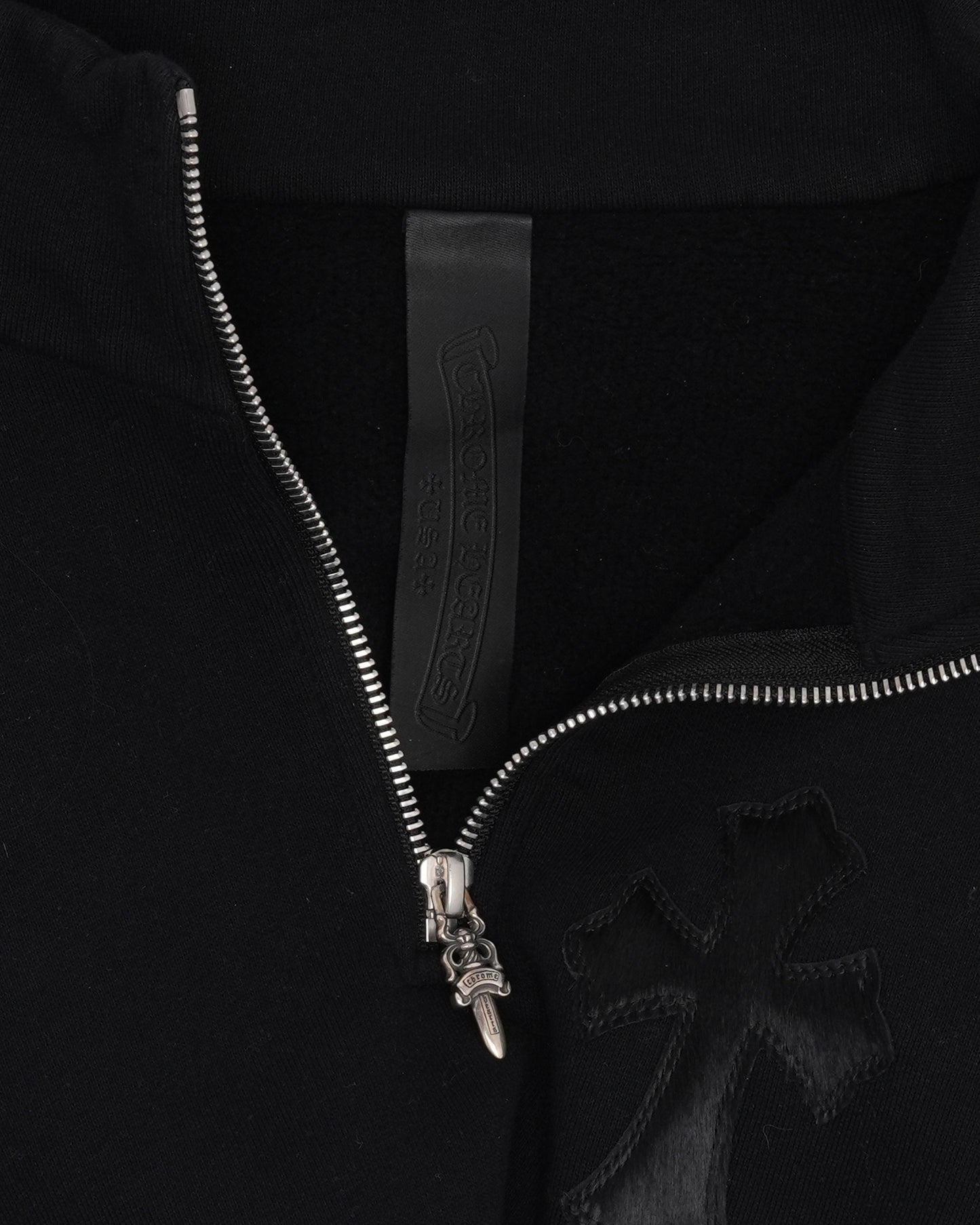 Paper Jam Cross Patch Quarter Zip Sweatshirt