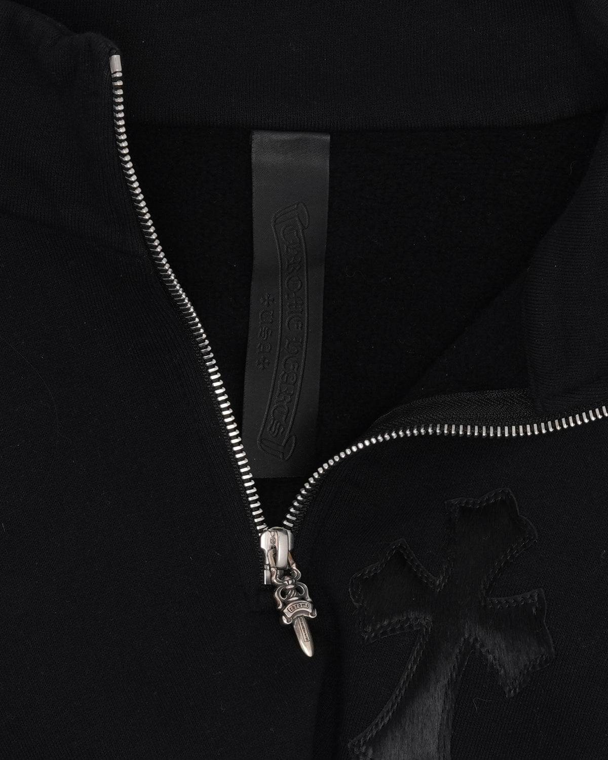 Paper Jam Cross Patch Quarter Zip Sweatshirt