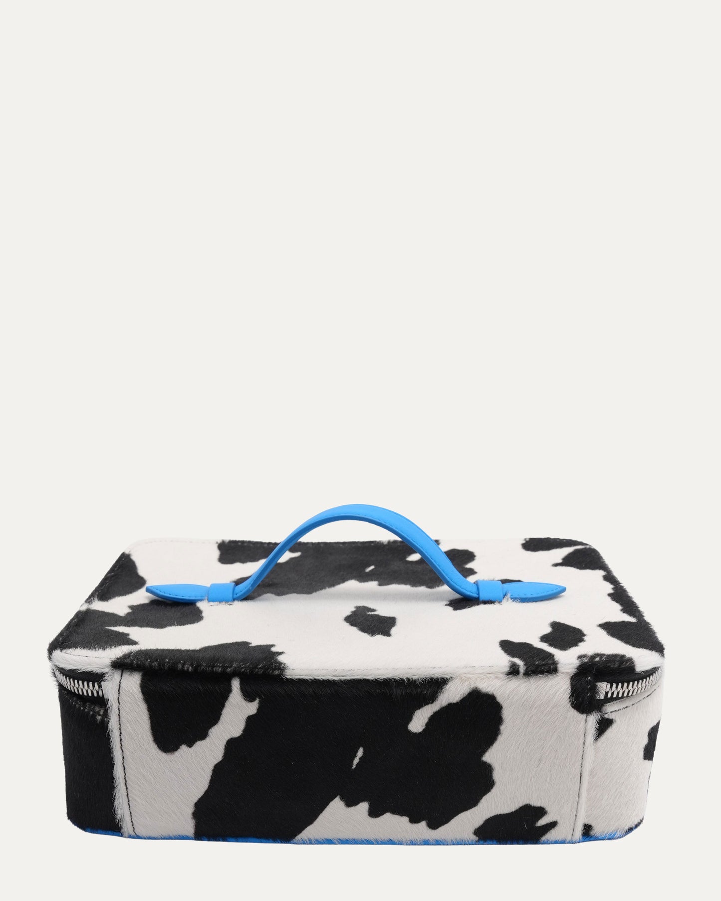 Leather & Pony Hair Jewelry Case