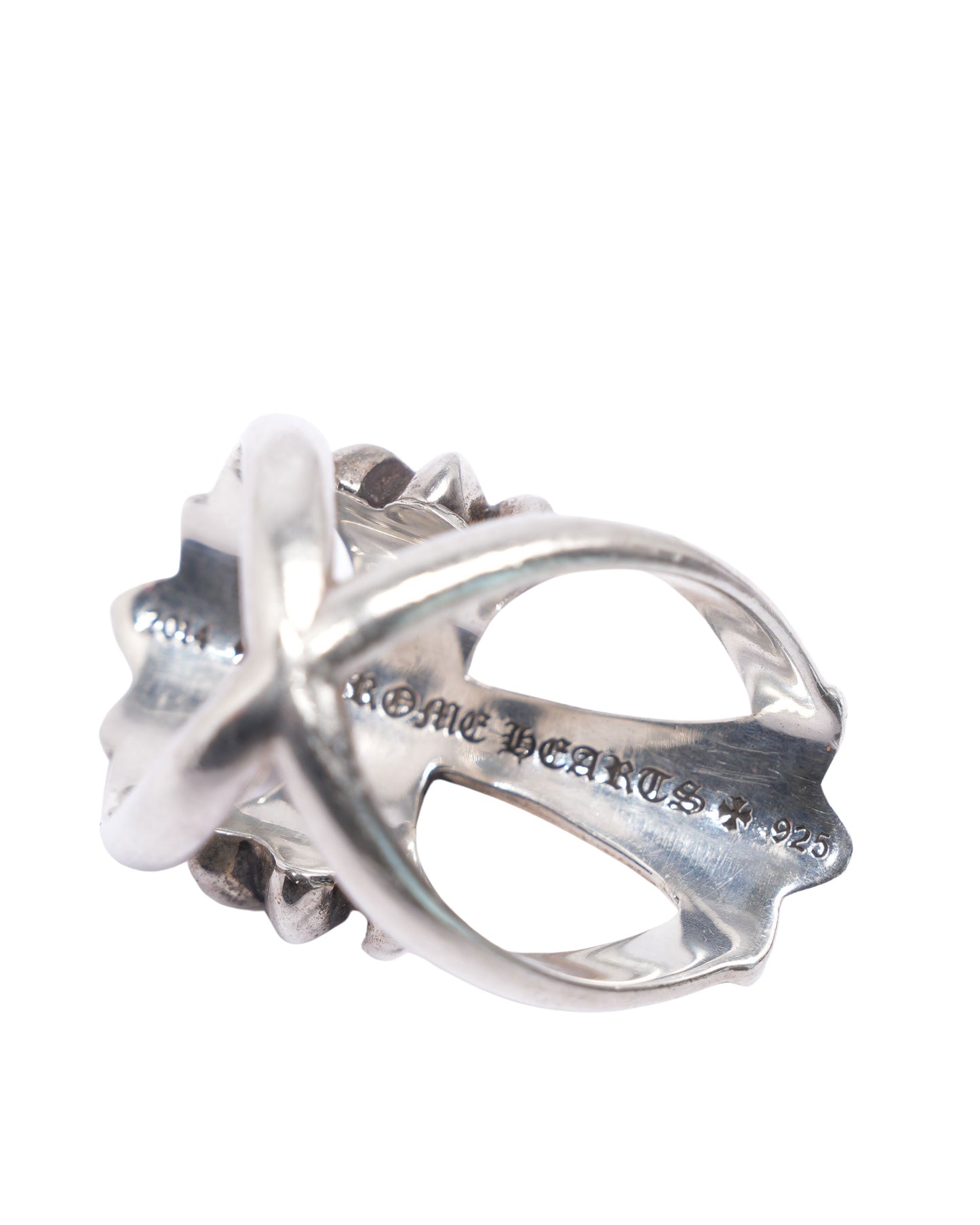 Black Diamond Infinity Cross Ring